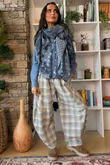 Lucky Bandana Scarf Denim /50=